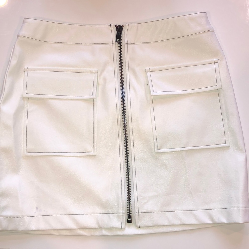 Leather Mini Skirt